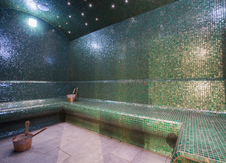 Sistemi per bagno turco o doccia di vapore.