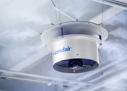 Umidificazione diretta in ambiente