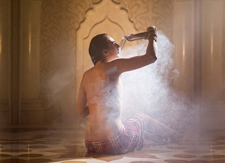 Hammam, Caldarium e Rhassoul